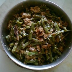 Green Beans Thoran (Green Beans With Coconut)