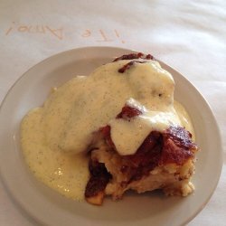 Fig and Raisin Bread Pudding