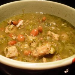 Tomatillo Pork Chili Verde Stew (Crock Pot or Slow Cooker)