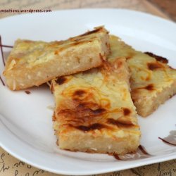 Banana Cassava Cake