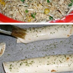 Chicken Tortilla Rollups