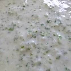 Cucumber Dip With Fresh Dill