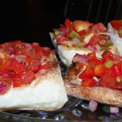 Roasted Balsamic Bruschetta