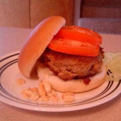 Asian Peanut Burgers