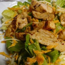 Easiest Chicken Fajita Salad