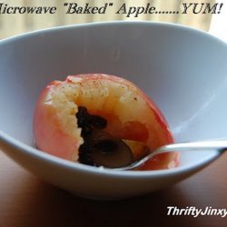 Microwave Baked Apples