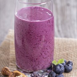 High-Protein Blueberry Smoothie