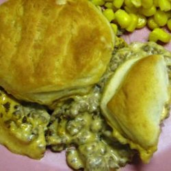 Easy Hamburger and Biscuit Bake