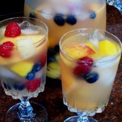 Peach Mango Tea Sangria