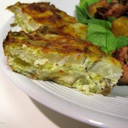 Green Chile Potato Tart