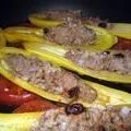 West Indies Savory Stuffed Summer Squash