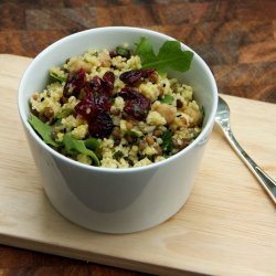 Lentils With Chickpeas and Couscous