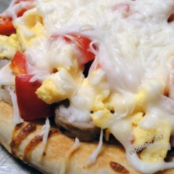 Grilled Breakfast Pizza