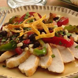 Chicken with Black Bean Salsa