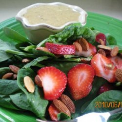 Strawberry Spinach Chicken Salad