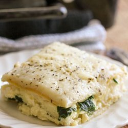 Cheesy Spinach Lasagna