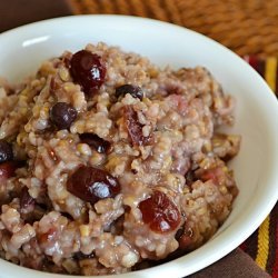 Steel Cut Oatmeal and Berries