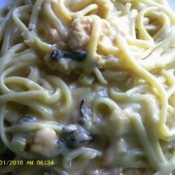 Oyster and Spaghetti Casserole