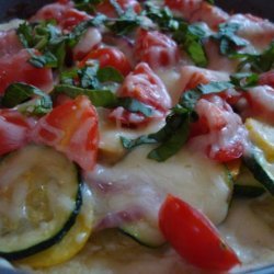 Potato Crust Vegetable Pizza