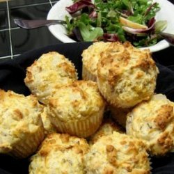 Vidalia-Cheddar-Pecan Muffins