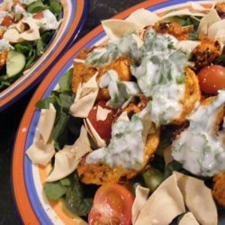 Warm Tandoori Chicken Salad (21 Day Wonder Diet: Day 4)