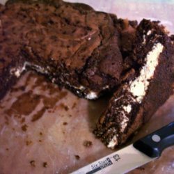 German Cream Cheese Brownies