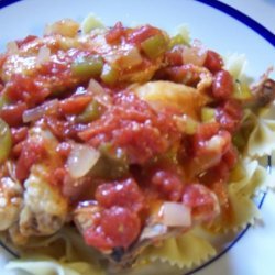 Chicken Cacciatore With a Moroccan Twist