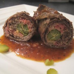 Mom's Traditional German Beef Rouladen (Rinderrouladen)