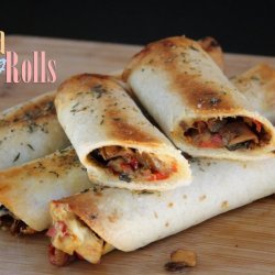 Tortilla 'Spring Rolls'