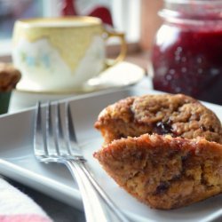 Jam & Coconut Filled Muffins