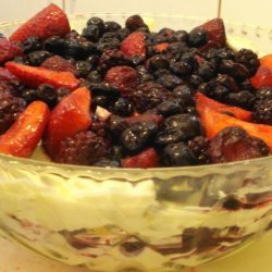 Christmas Berry Trifle