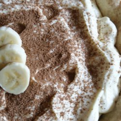 White Chocolate-Banana Cream Pie