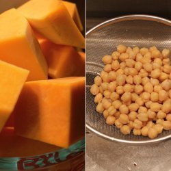 Butternut Squash With Cumin Couscous