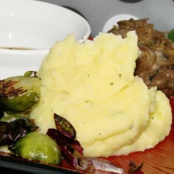 Italian Buttermilk Mashed Potatoes