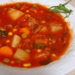 Crock Pot Vegetable Beef Soup