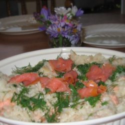 Smoked Salmon Risotto