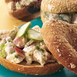 Bagel Chicken Salad Sandwiches