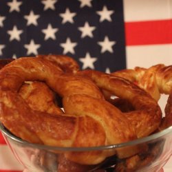 Soft Buttered Pretzels