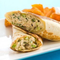 Crispy Chicken Salad Wraps