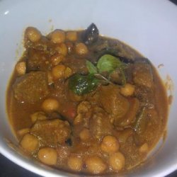 Aubergine, Chickpea, and Tamarind Stew