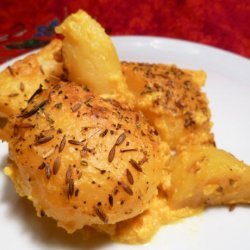 Golden Potatoes Au Gratin