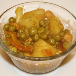 Aloo Mutter - Indian Potatoes With Peas