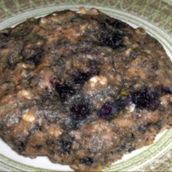 Healthy Blueberry Rock Cakes