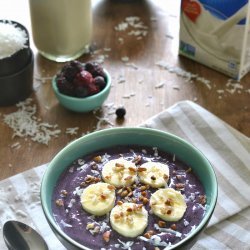 Banana and Triple Berry Smoothie