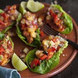 Grilled Pineapple Chipotle Salsa