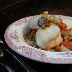 Biscuit Topped Steak Pie