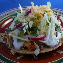 Chicken Tostadas