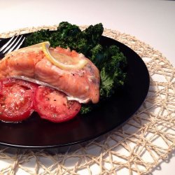 Tomato Salmon Bake