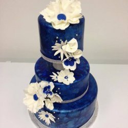 Blue Suede Cake