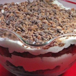 Toffee Brownie Trifle